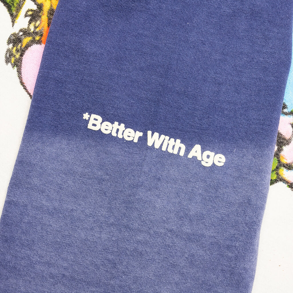Shit Fuck Raglan Tee Shirt Multi