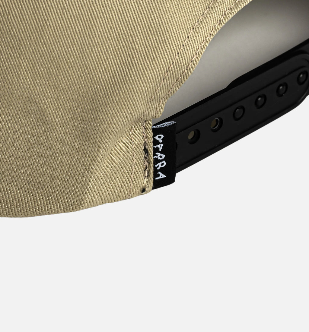 Bicycle Logo 6 Panel Mens Hat Green