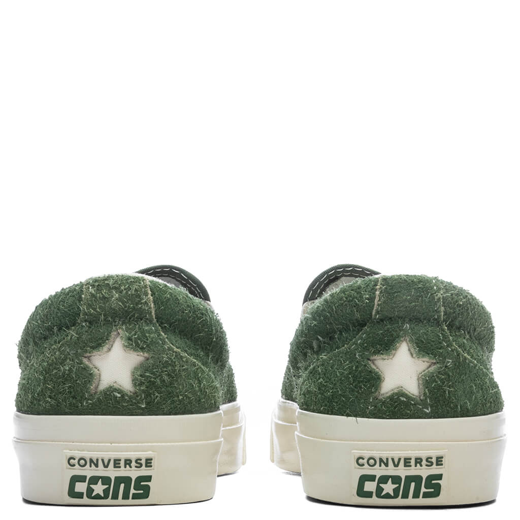 Converse x GOLF le FLEUR One Star CC Slip Pro Brush Forest Elf Egret