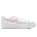 Womens Blazer Low Platform White Pink Glaze