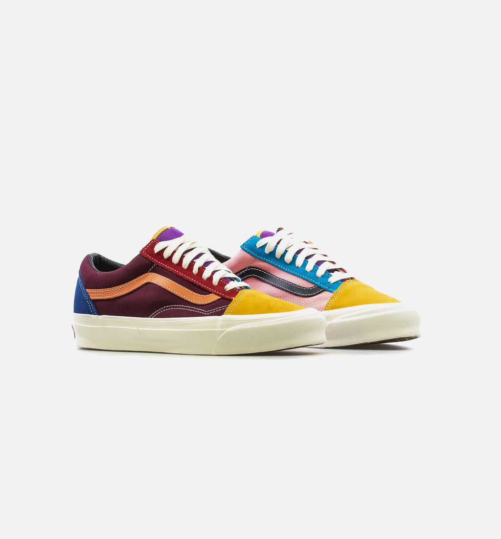 OG Old Skool LX Mens Lifestyle Shoe Orange Yellow Pink Blue Purple Black Bone
