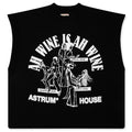 AH Wine Tee Black
