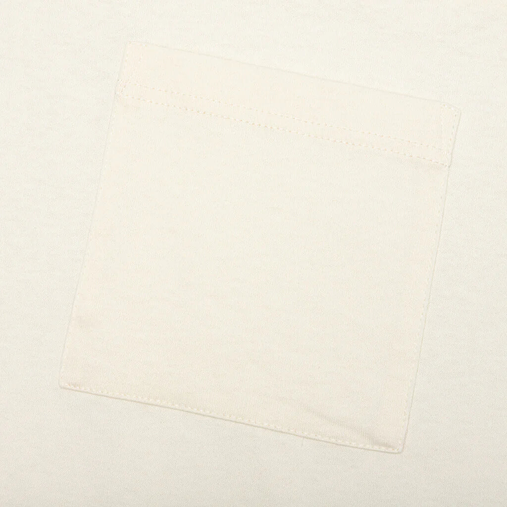 Jersey Braque Pocket Tee Cream
