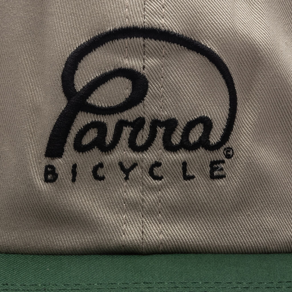 Bicycle Logo 6 Panel Hat Green