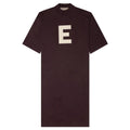 Womens 3 4 Tee Dress Plum