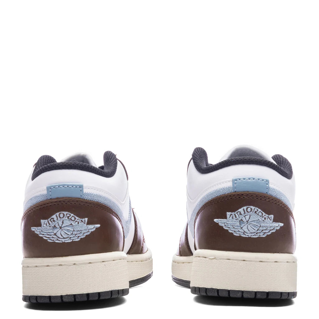 Air Jordan 1 Low SE GS White Blue Grey Sail