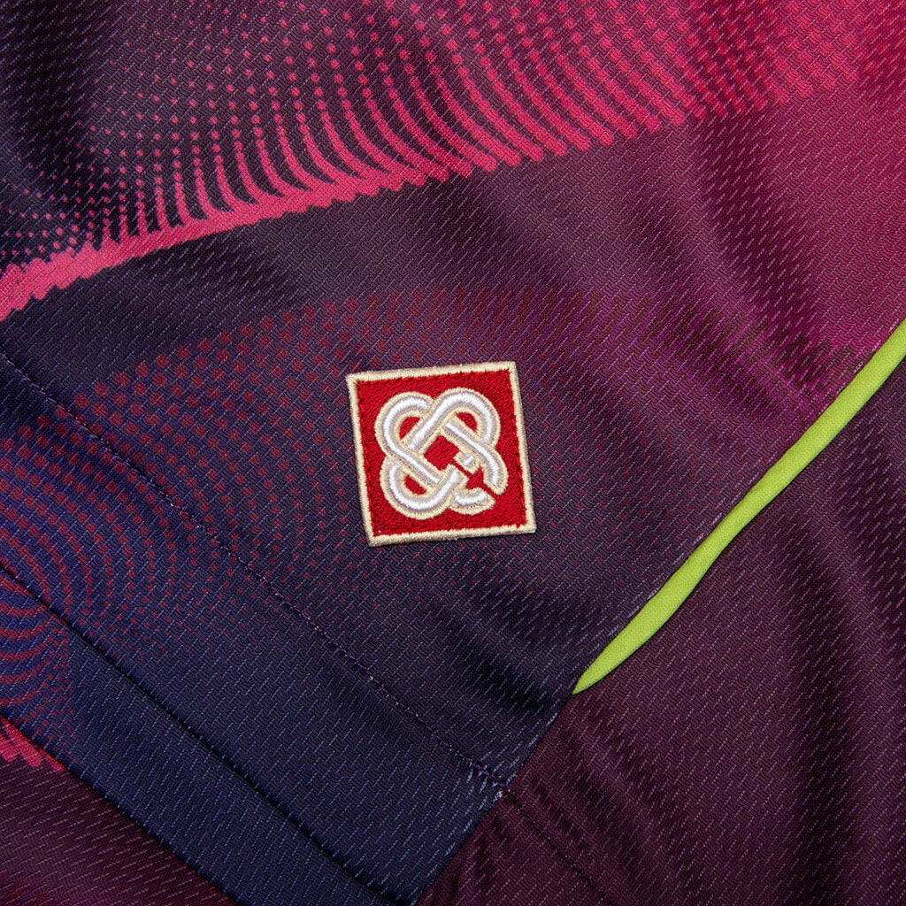 Aubergine Gradient Football Shorts Aubergine Gradient