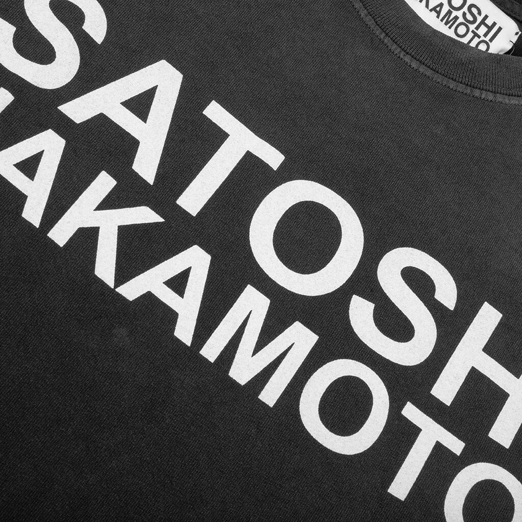 Stencil Logo Tee Black
