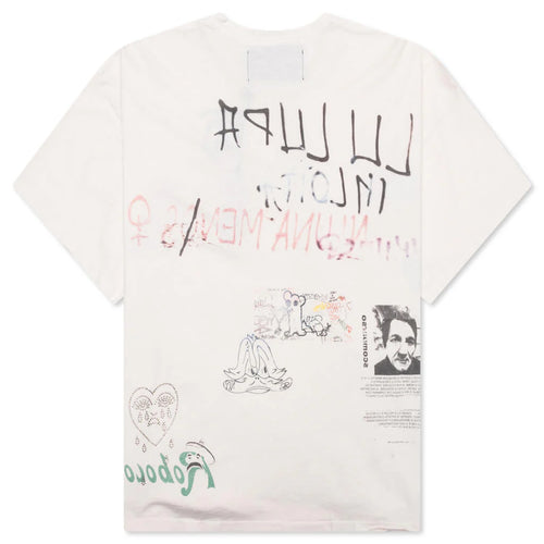 Graffiti Tee Ivory