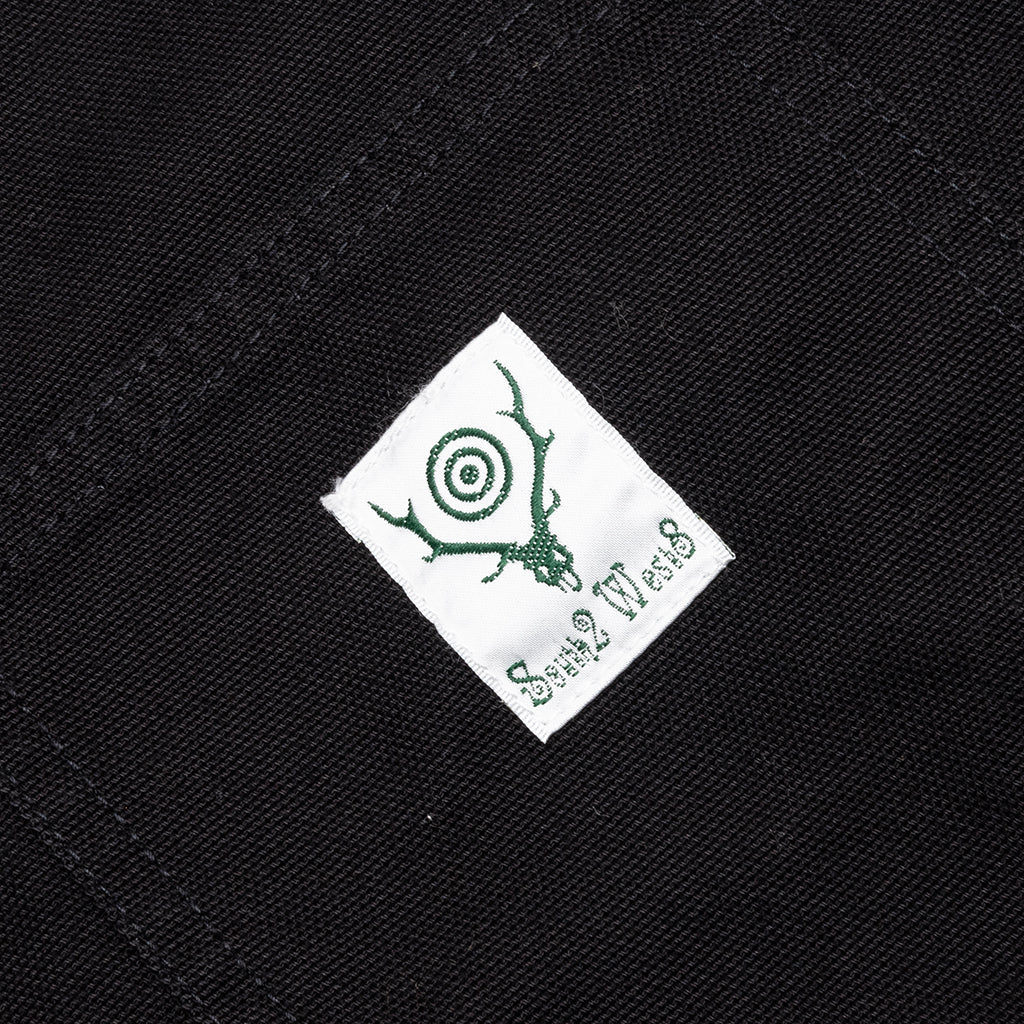 Cotton Canvas Coverall Black