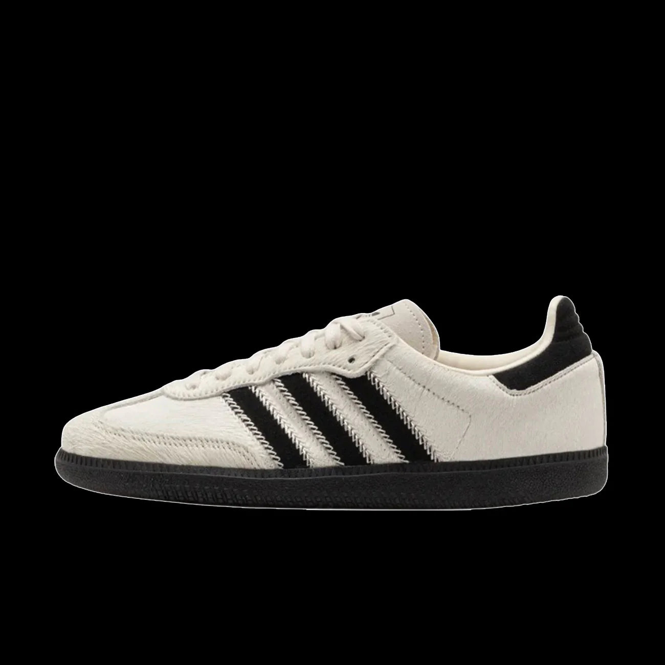 WMNS Adidas Samba OG Woven Wonder White Core Black