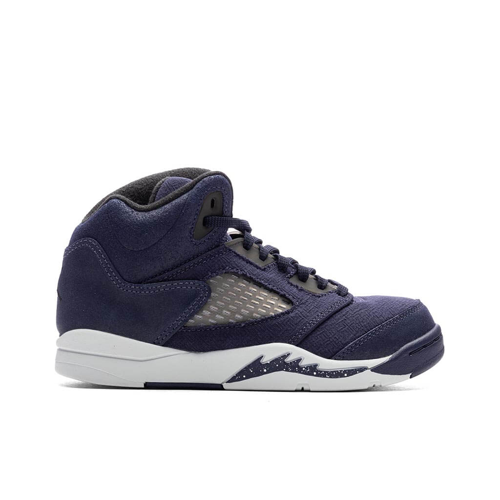 Air Jordan 5 Retro SE PS Midnight Navy Black Football Grey