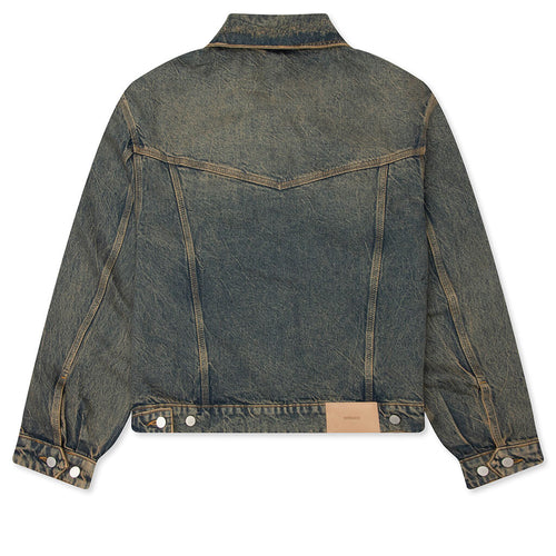 Denim Trucker Blue Cream
