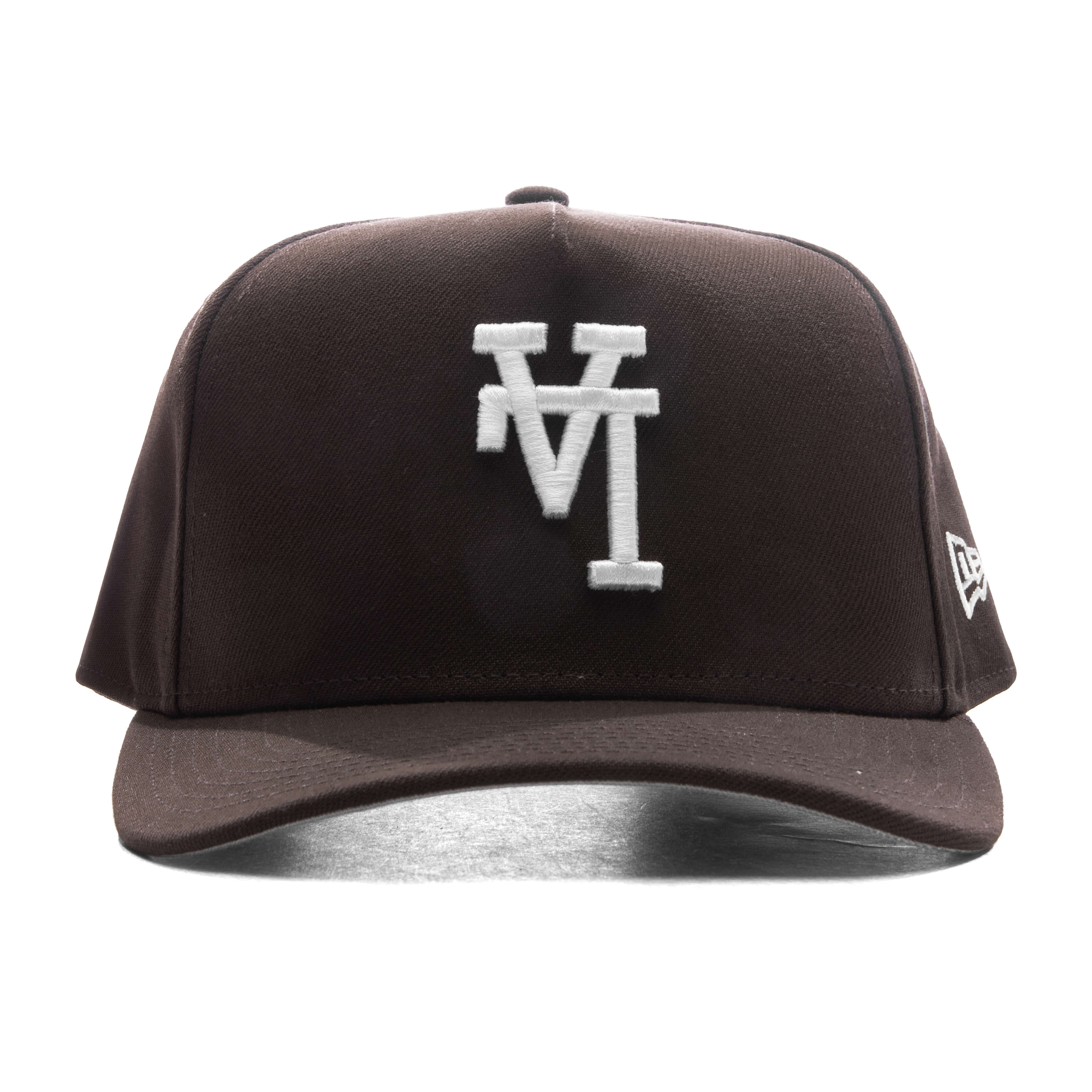 9FIFTY A Frame Snapback Upside Down Los Angeles Dodgers Walnut