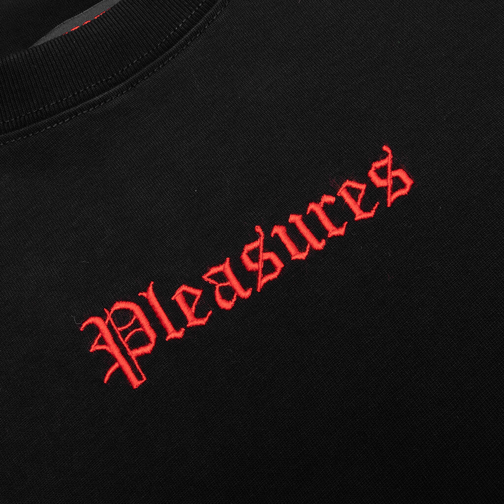 Fiery Heavyweight Longsleeve Tee Black