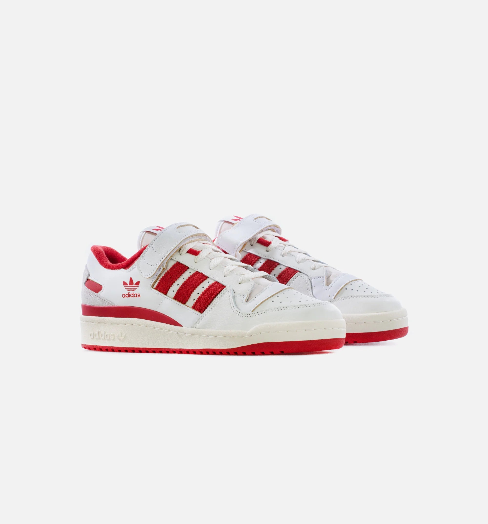Forum 84 Low Mens Lifestyle Shoe White Red