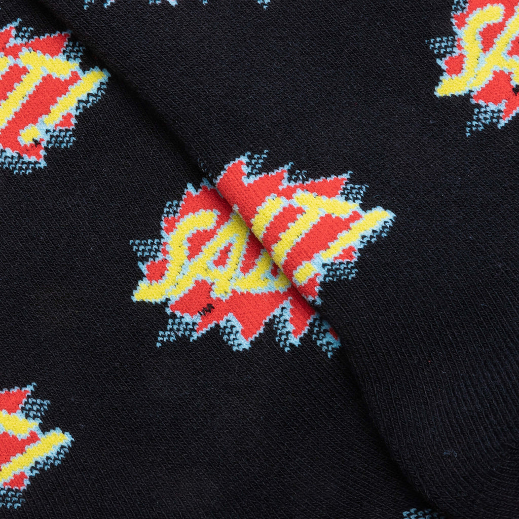 Pow Sock Black