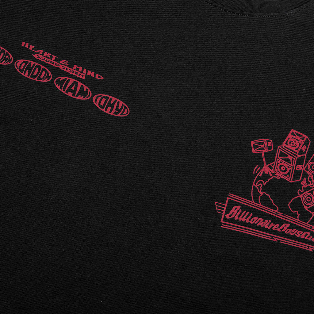 Sound Waves Tee Black