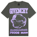 Casual Fit No Pocket T Shirt Greyish Green