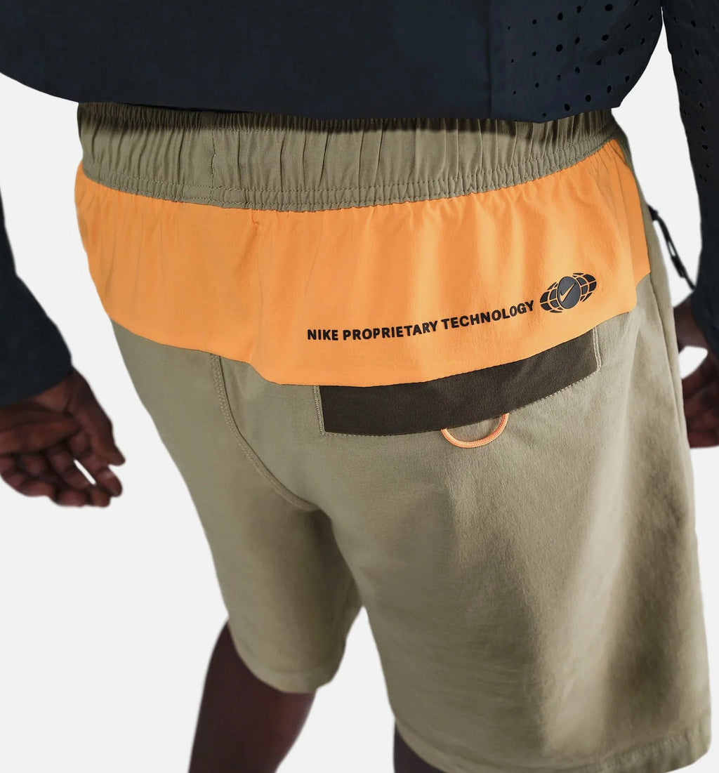 Tech Woven Trek Mens Short Neutral Olive Sundial