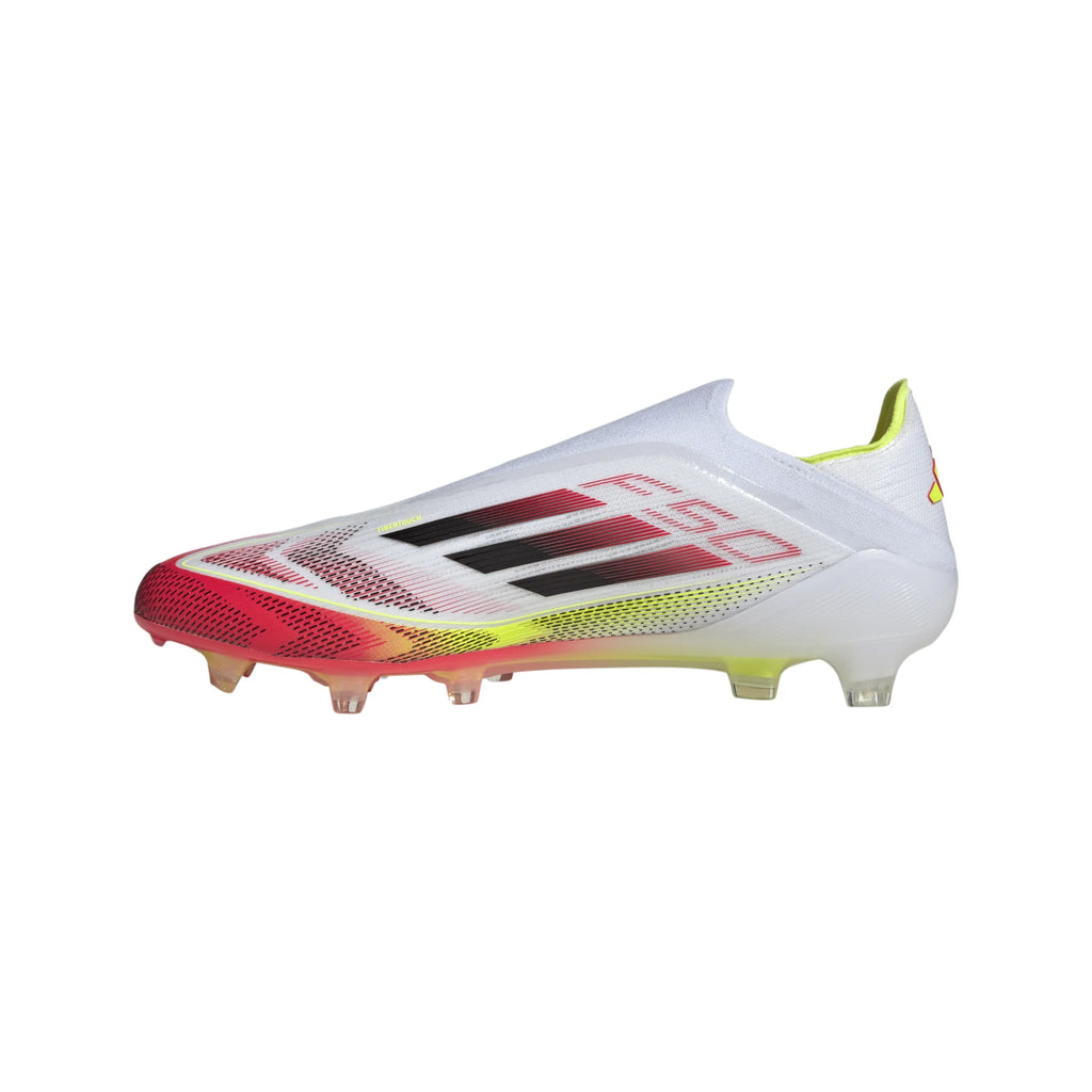 adidas F50 Elite Laceless Firm Ground Mens Soccer Cleats White Black