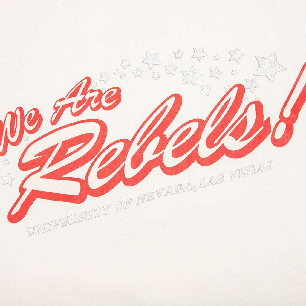Feature x UNLV We Are Rebels Tee Cannoli Cream