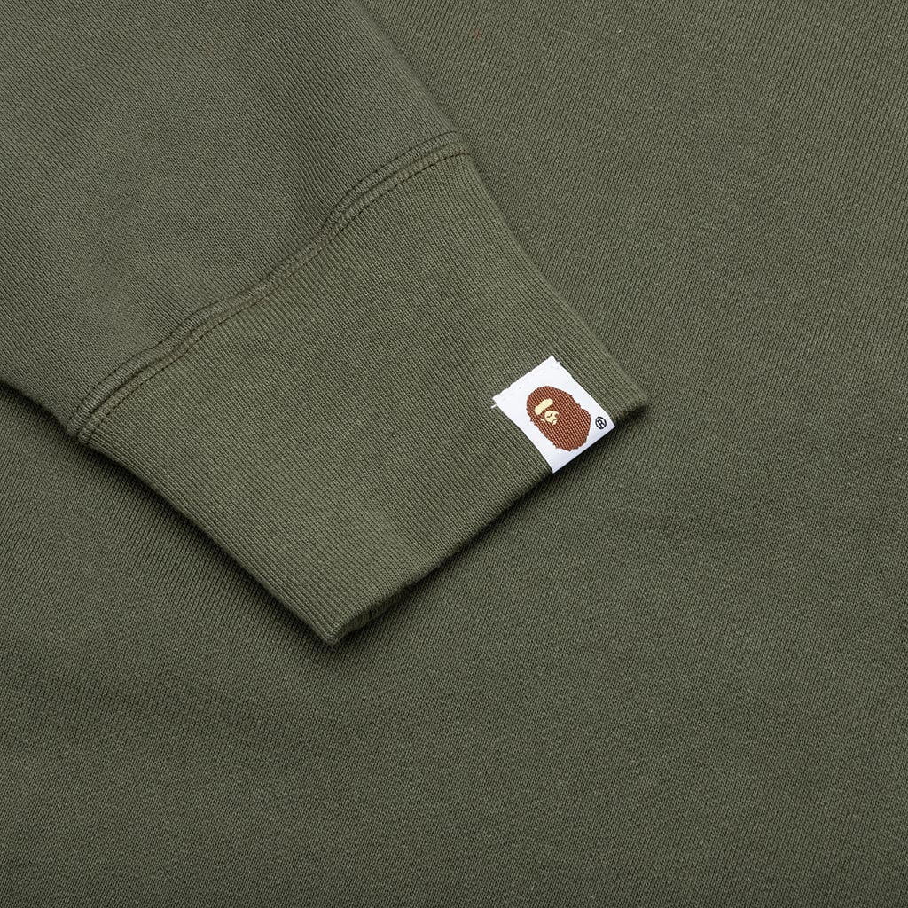 Shark Pullover Hoodie Olive Drab