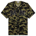 1st Camo Baseball Shirt Green