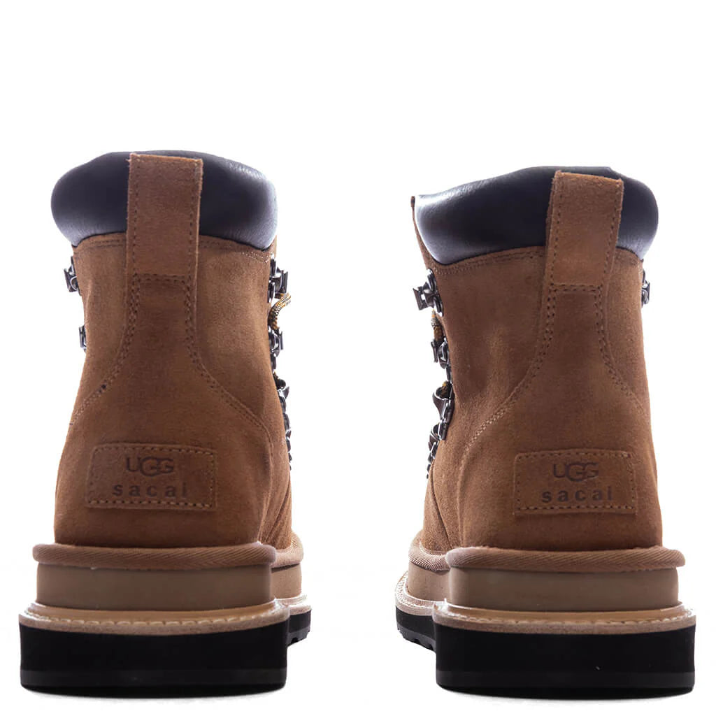 UGG x Sacai Womens Hiker Chestnut