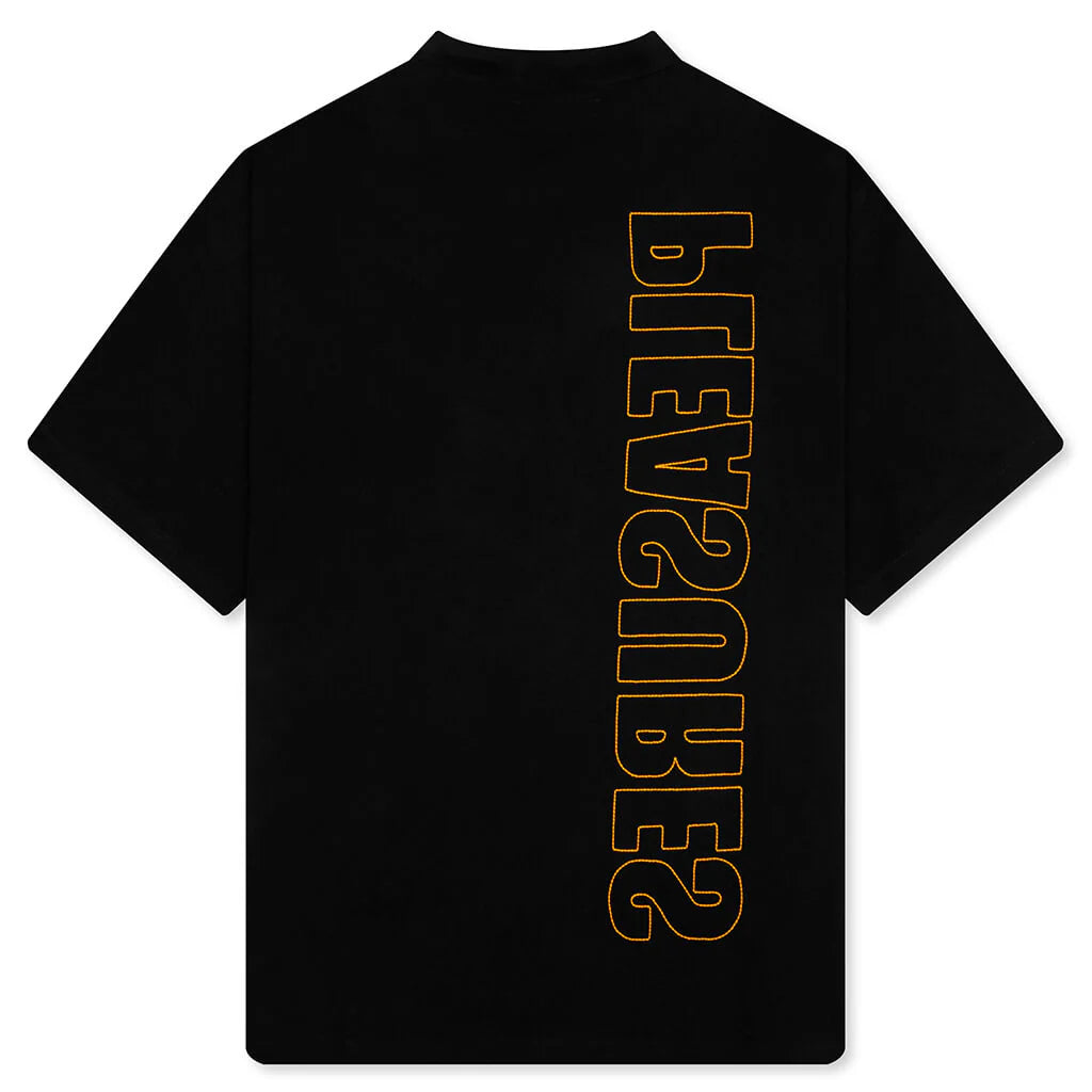 Outline Heavyweight T Shirt Black