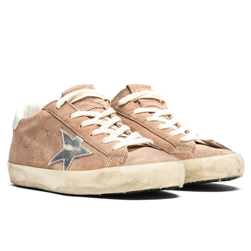 Womens Super Star Pink Silver White