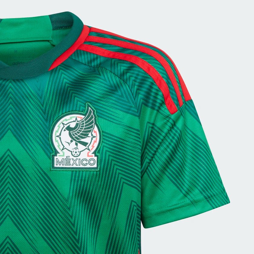 adidas Mexico Home Jersey 22 Youth