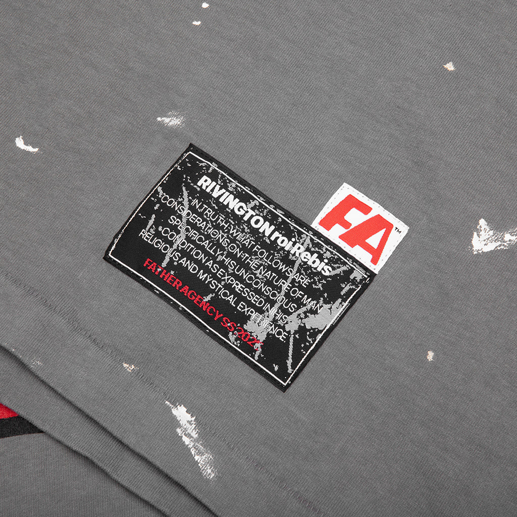 Love Stuff L S Tee Grey