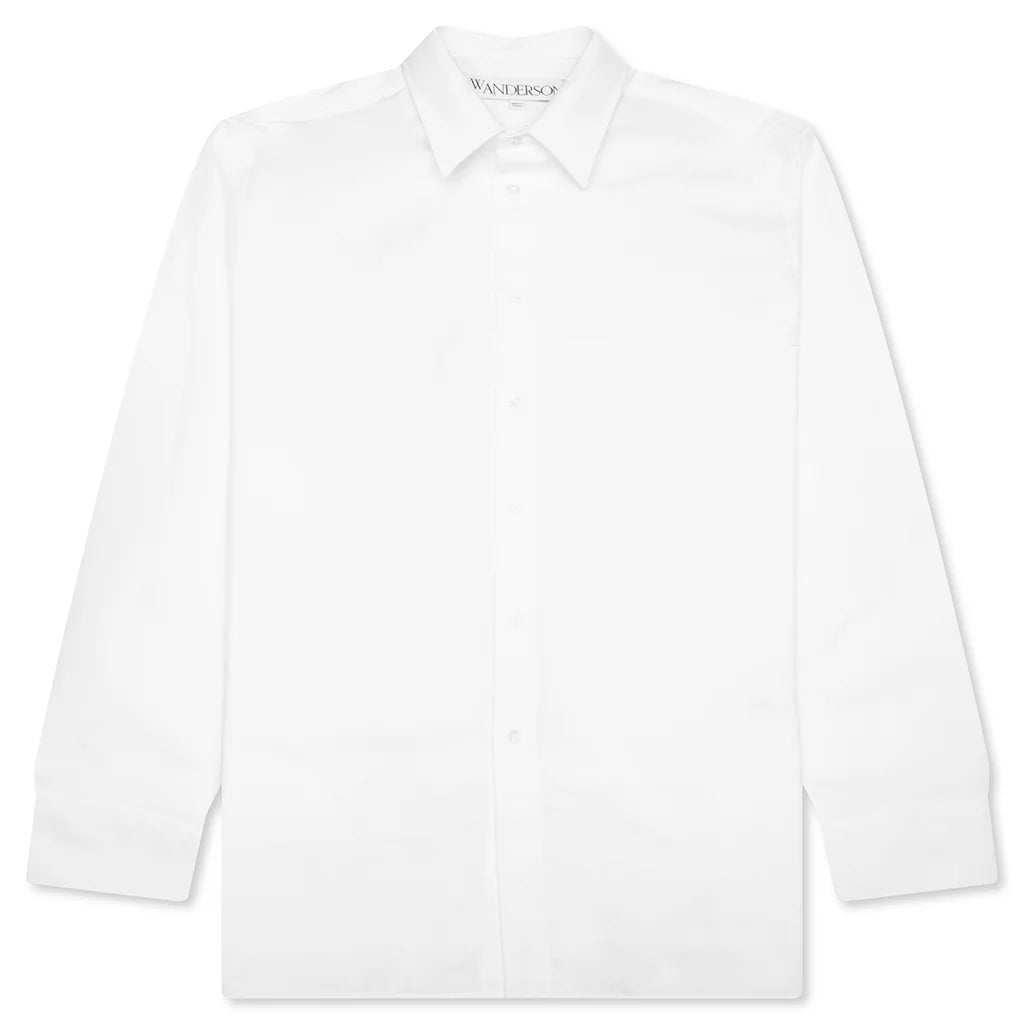 Classic Fit Cotton Oxford Shirt White