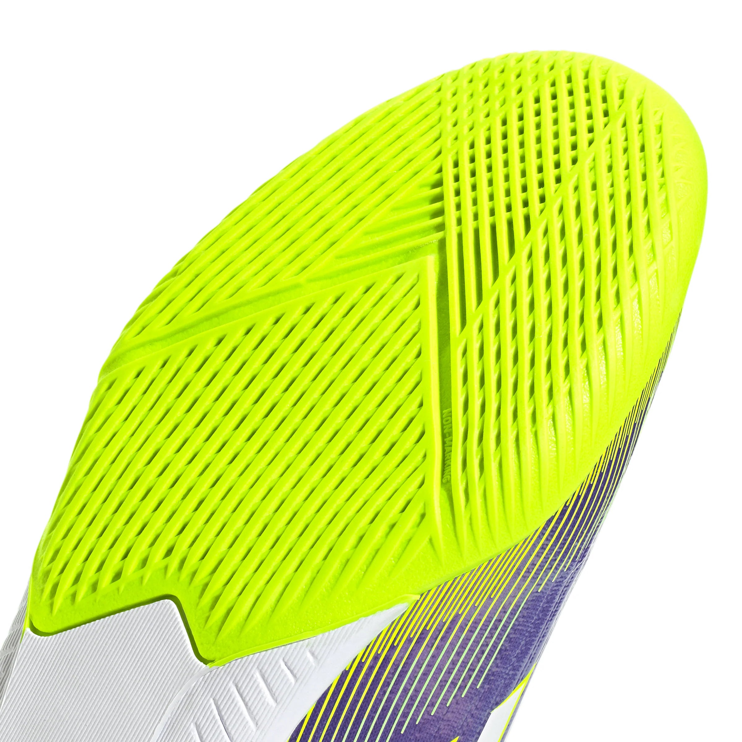 adidas F50 League Indoor Soccer Shoes Kids Purple White Lemon