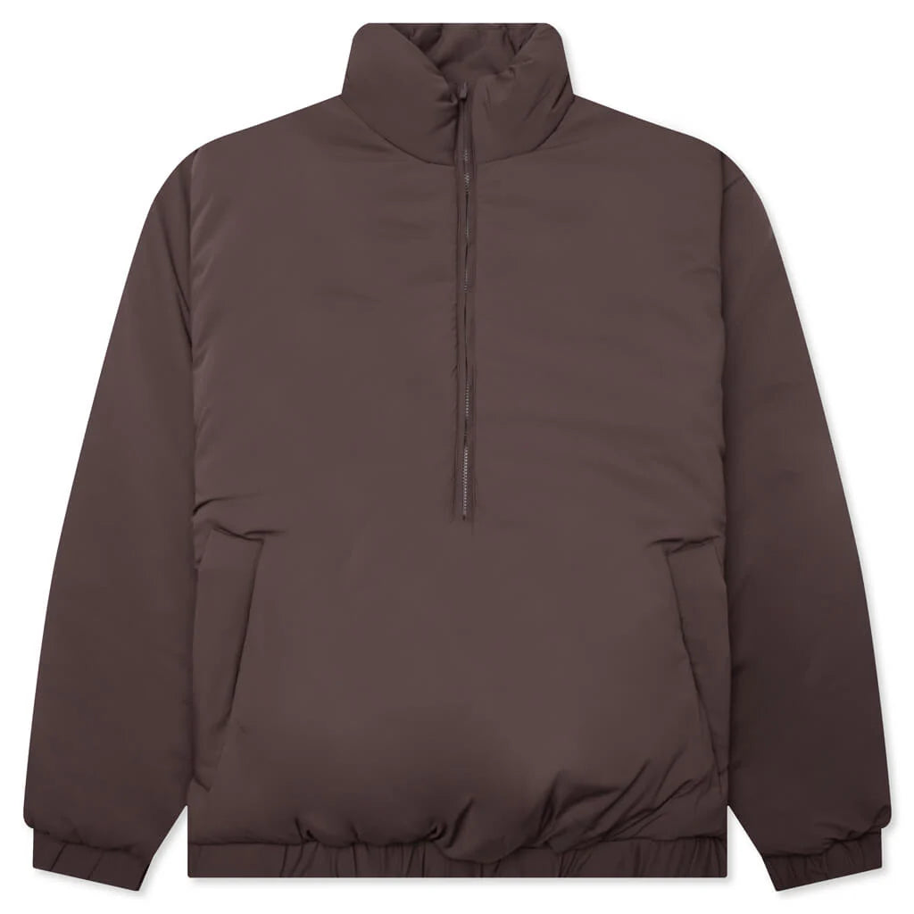 Nylon Puffer Jacket Plum