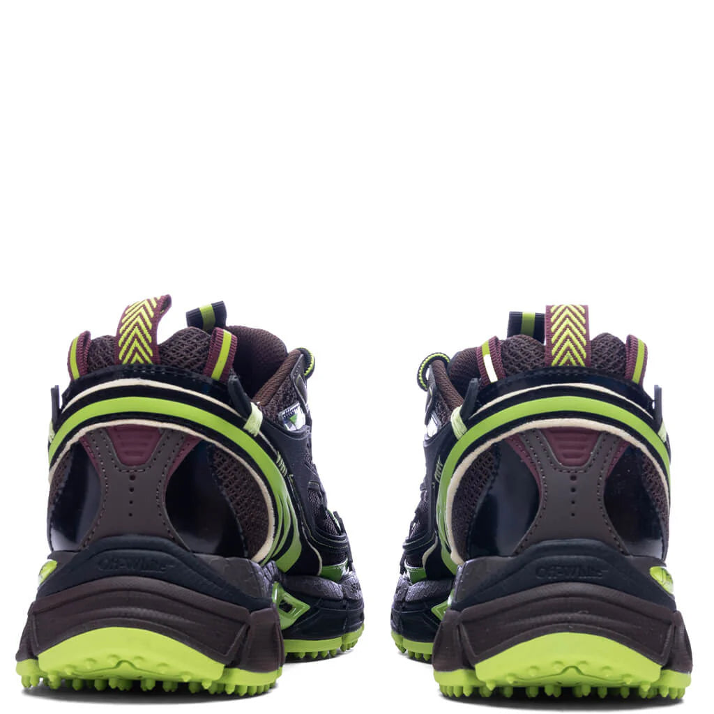Be Right Back Sneaker Brown Green