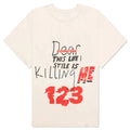 Killing Me S S Tee White