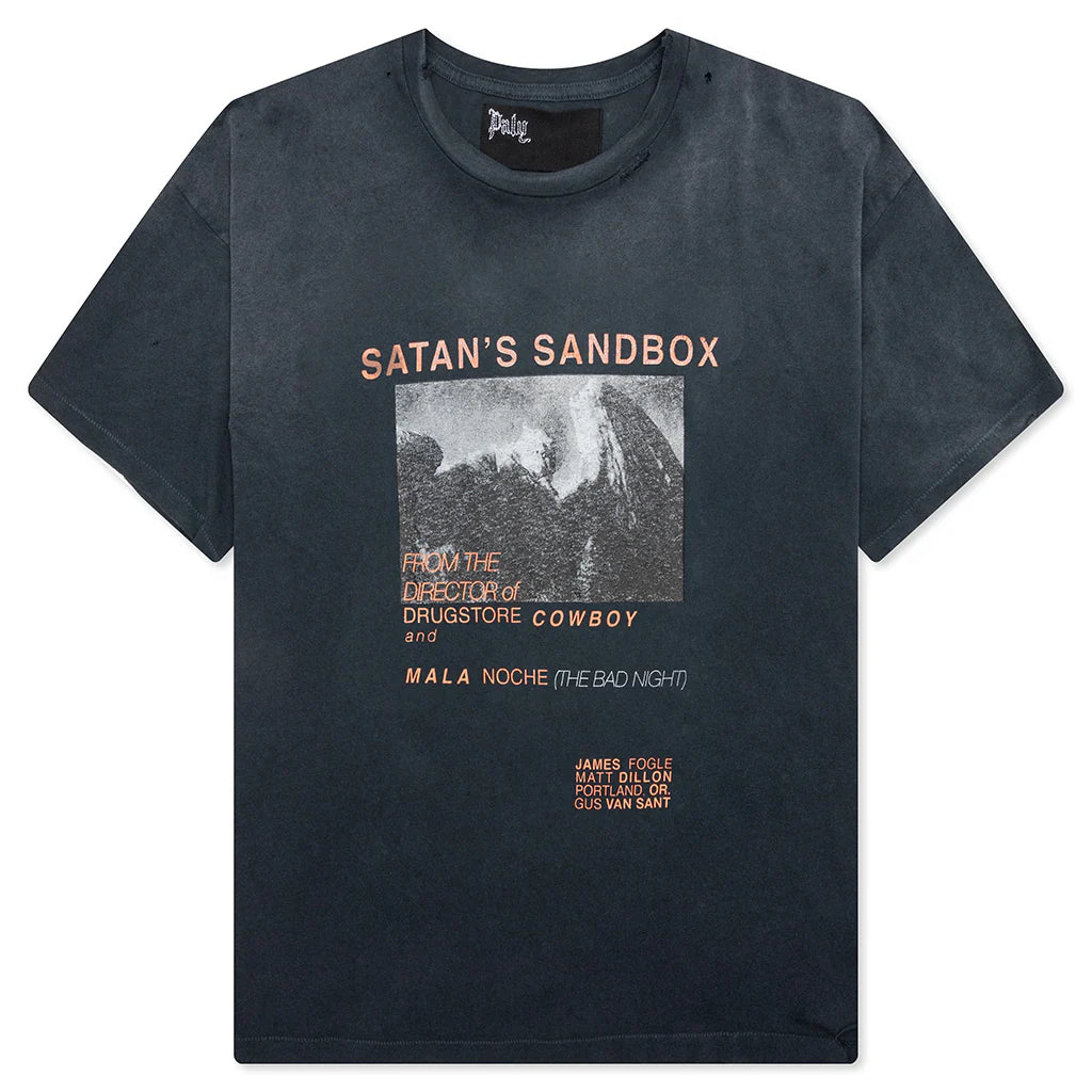 Satans Sandbox Tee Vintage Black
