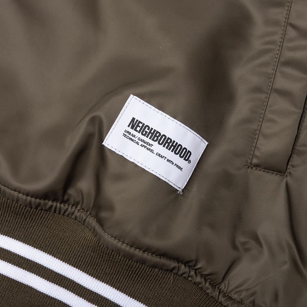 Baseball Jacket Olive Drab