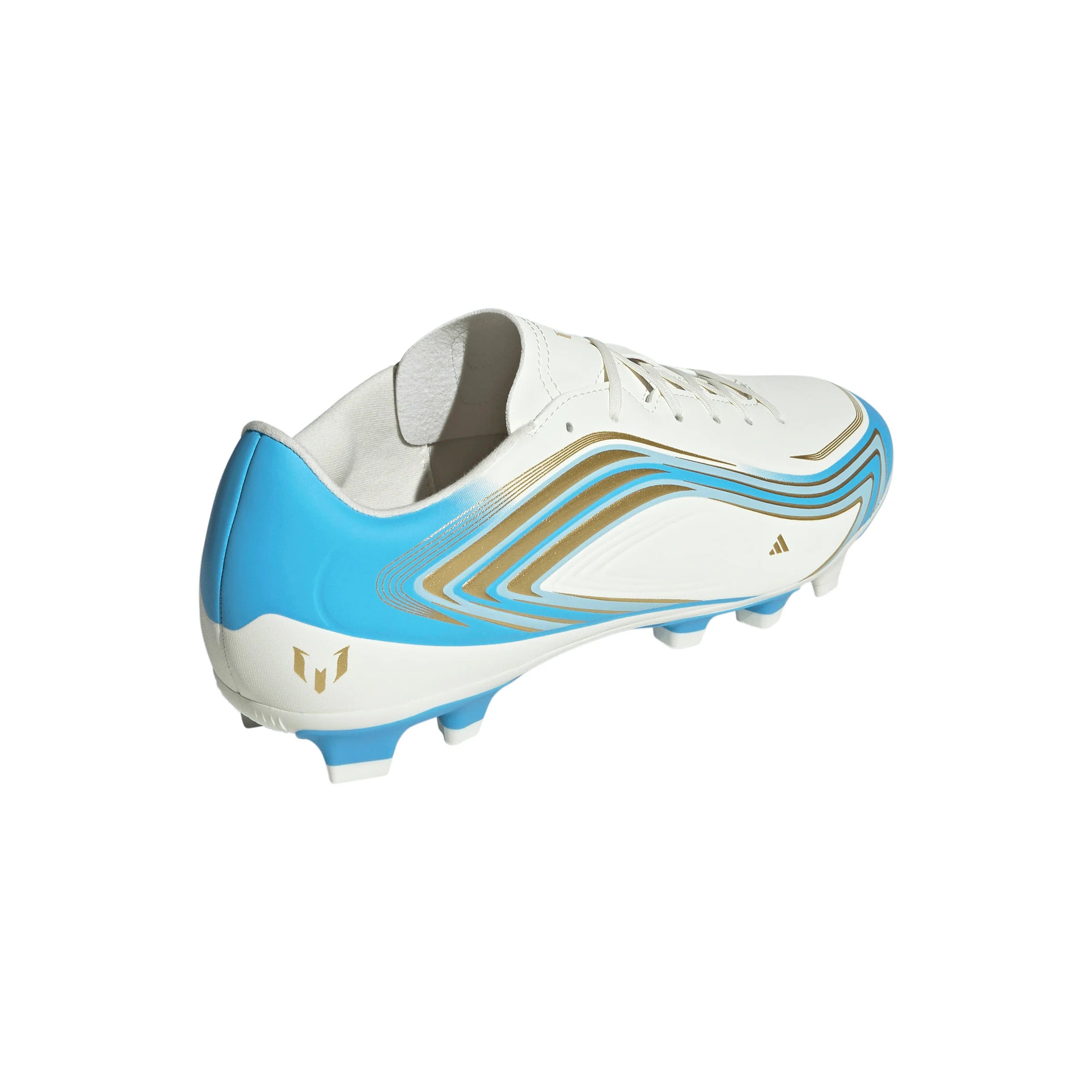 adidas F50 Messi Club FG MG Firm Ground Multi Ground Mens Soccer Cleats Blue