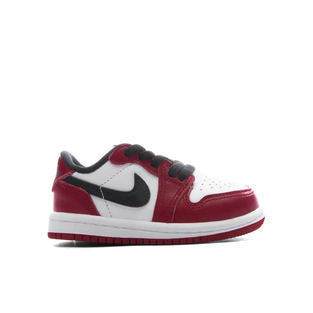 Air Jordan 1 Retro Low OG Chicago TD Varsity Red Black Summit White