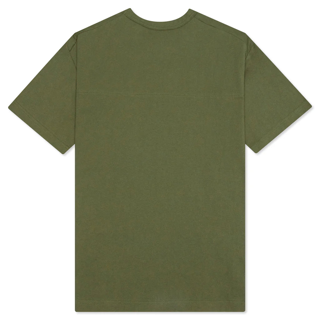 Jersey Braque Pocket Tee Dark Olive