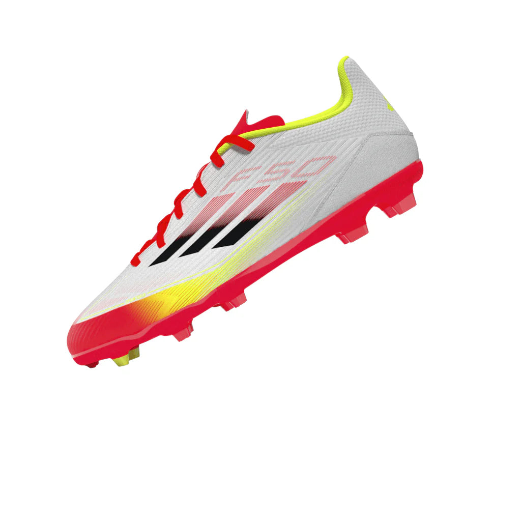 adidas F50 League Firm Multi Ground Boots Kids White Black
