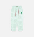 Jordan x CLOT AOP Fleece Pant Mens Pants Green
