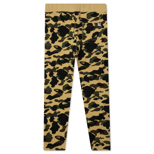1st Camo Wide Fit Sweat Pants Yellow