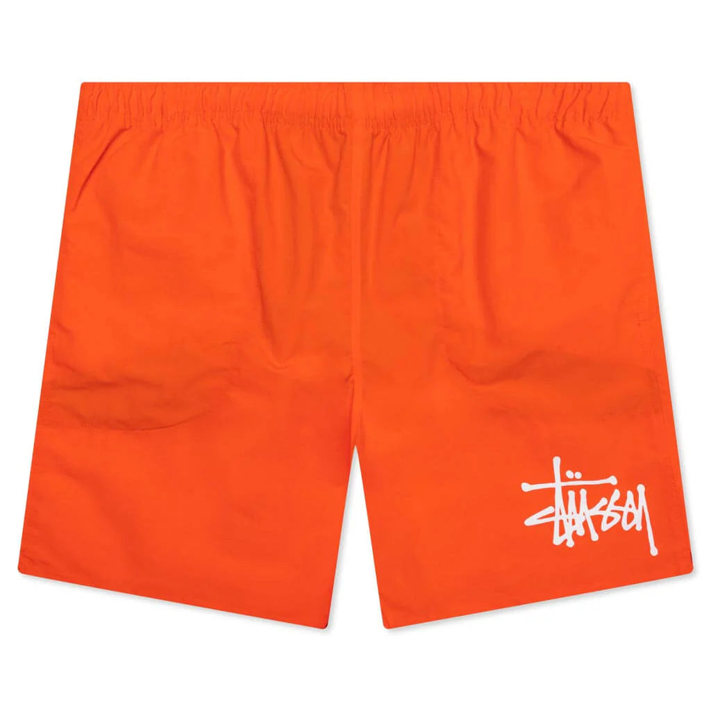 Water Short Big Basic Bright Orange