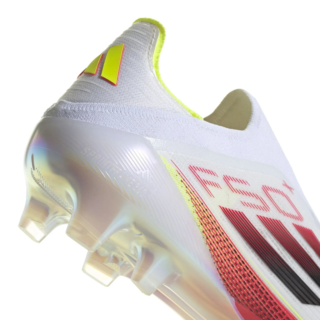 adidas F50 FG Mens Soccer Cleats White Black Yellow