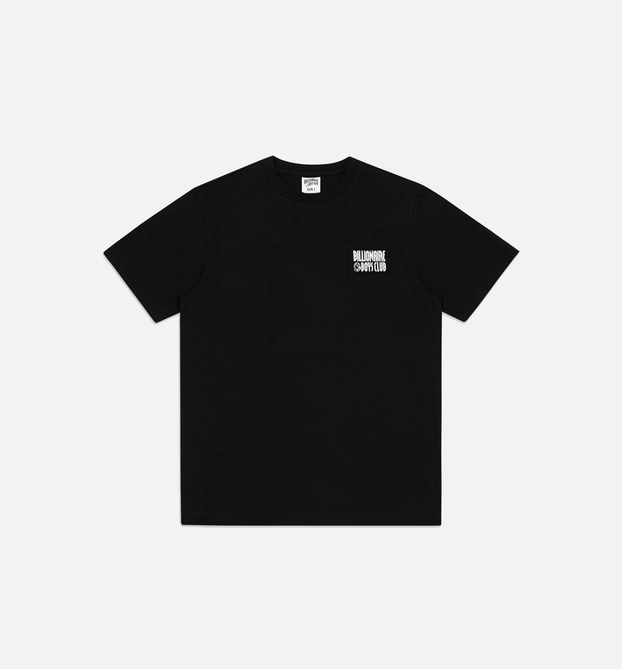 BB Stickered Mens Short Sleeve Shirt Black