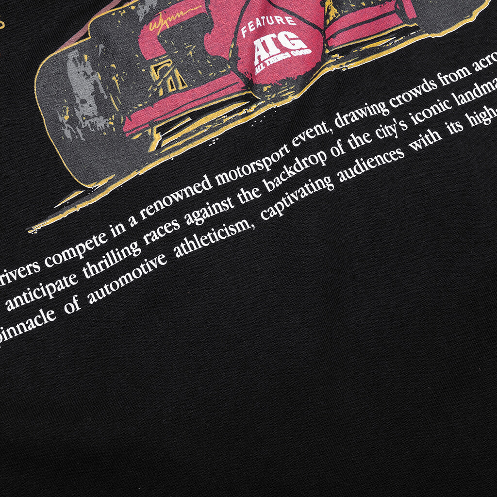 Motion Trail Tee Black